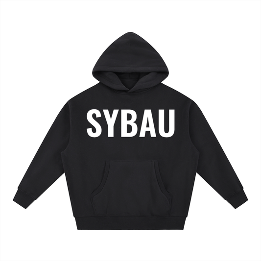 " SYBAU " 001 Oversized Boxy Fit Hoodie