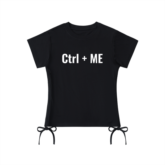 " Ctrl+ME " Drawstring T-Shirt
