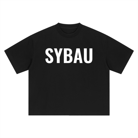 " SYBAU " 001 Boxy Oversized T-Shirt