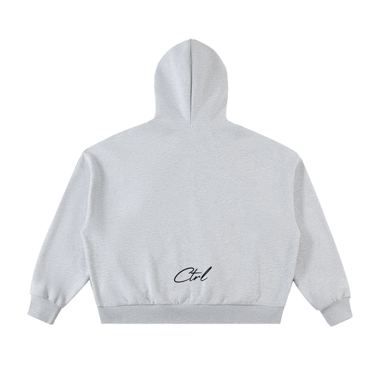 “ Ctrl+ME ”Full-Zip Boxy Hoodie